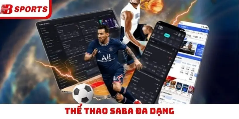 Thể thao SABA đa dạng