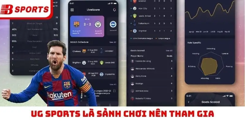 UG Sports là sảnh chơi nên tham gia